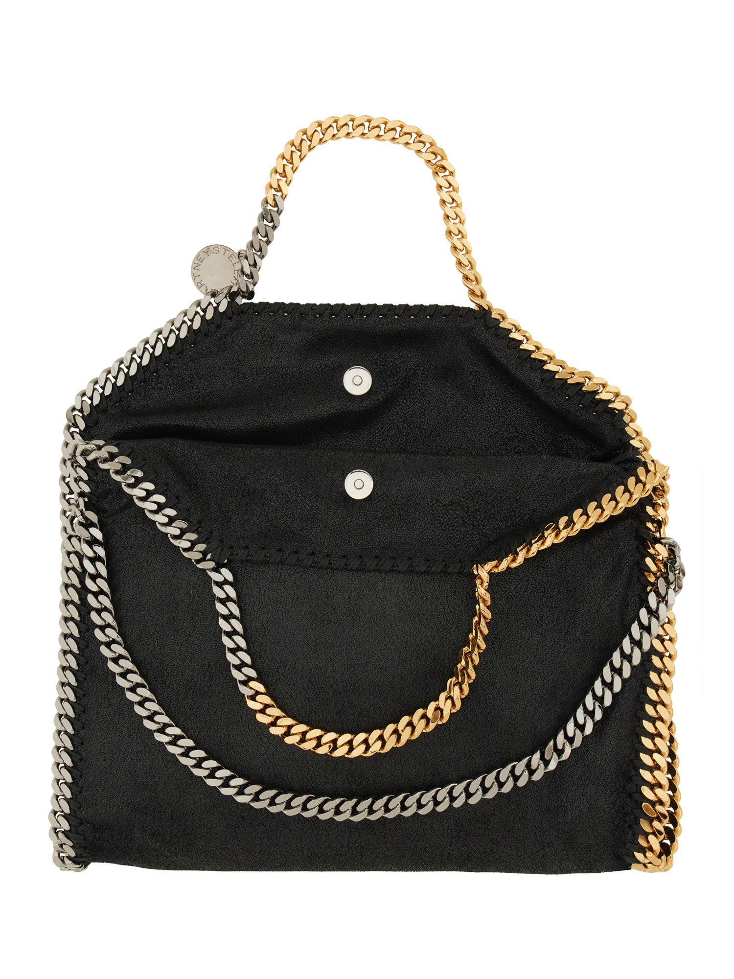 STELLA McCARTNEY    FALABELLA FOLD OVER TOTE BAG IN SHAGGY DEER