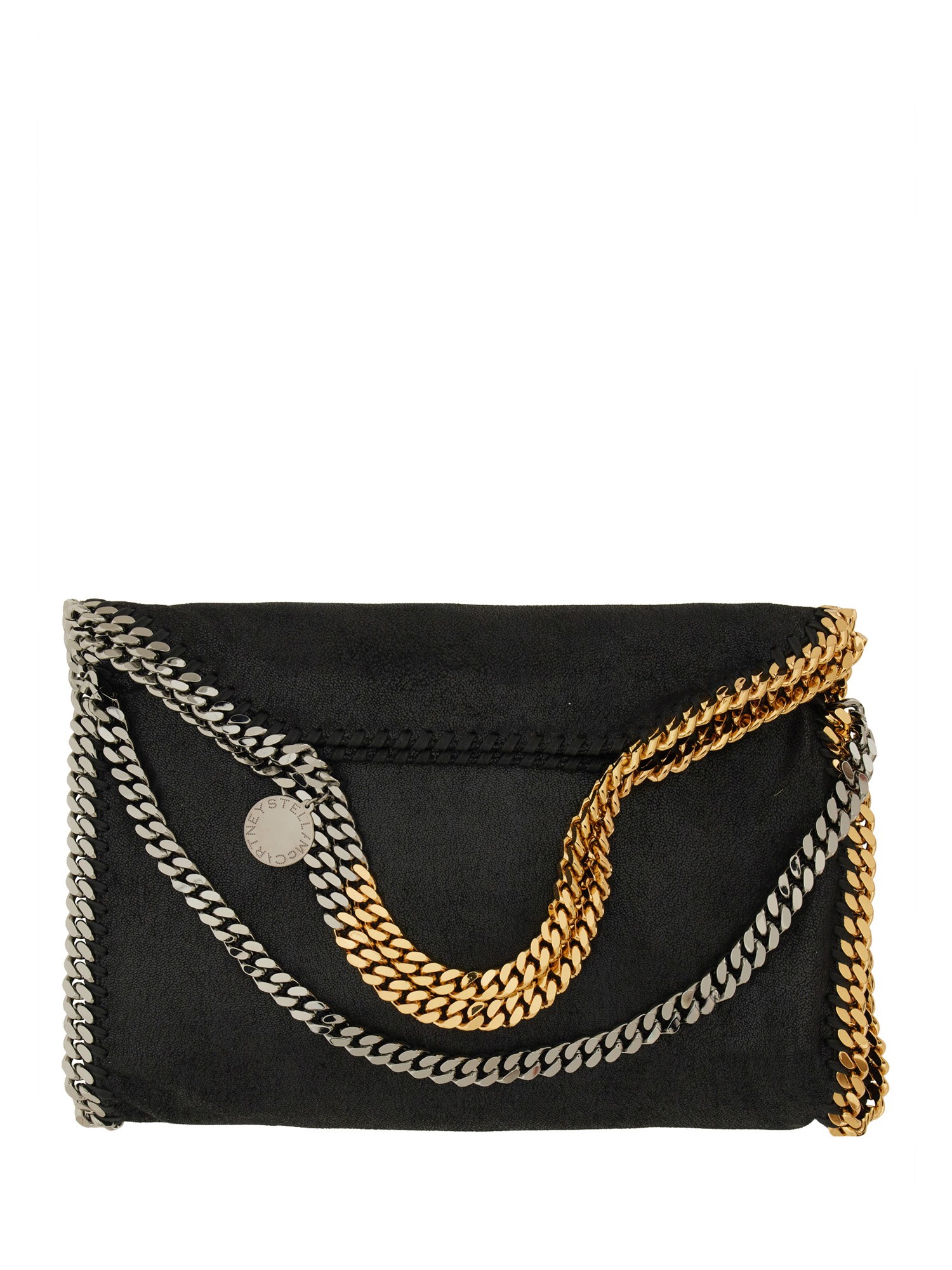 STELLA McCARTNEY    FALABELLA FOLD OVER TOTE BAG IN SHAGGY DEER