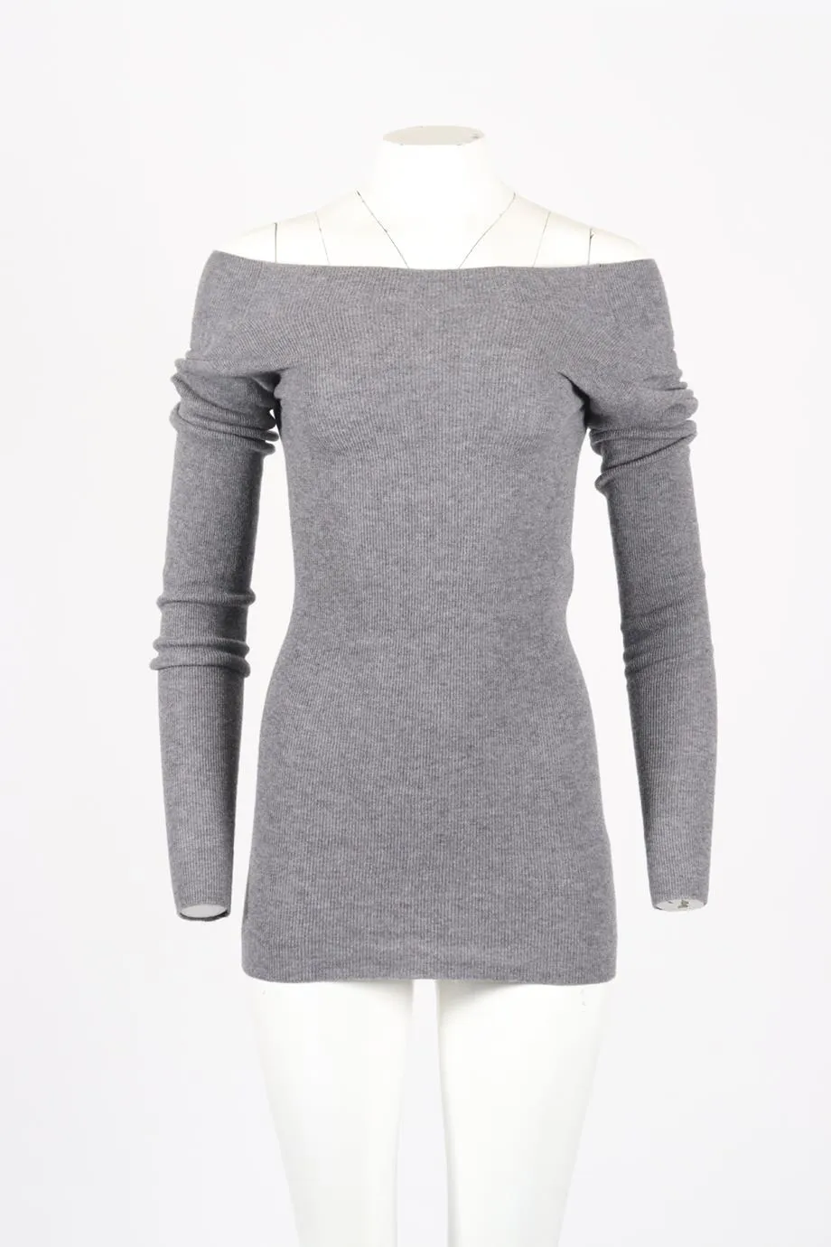 STELLA MCCARTNEY RIBBED WOOL SWEATER IT 38 UK 6