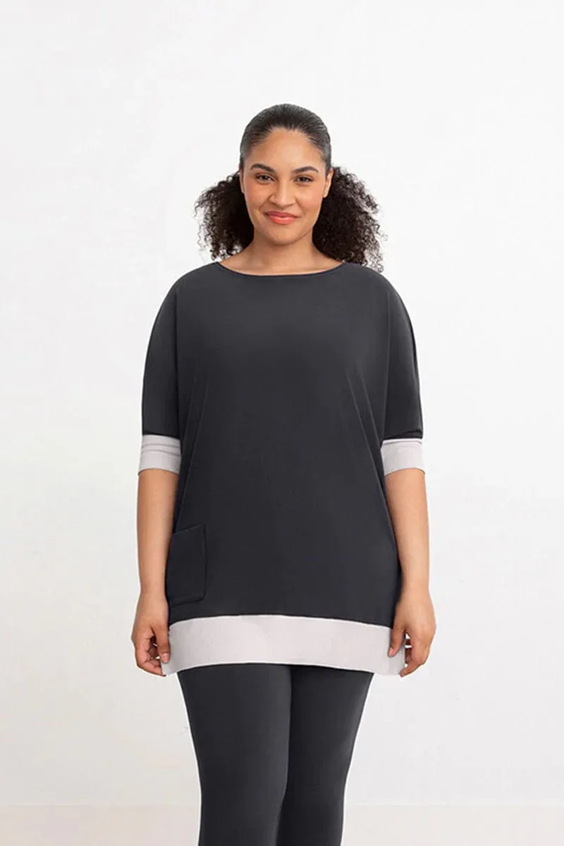 Sympli Motion Pocket Boxy Tunic - 23183-4