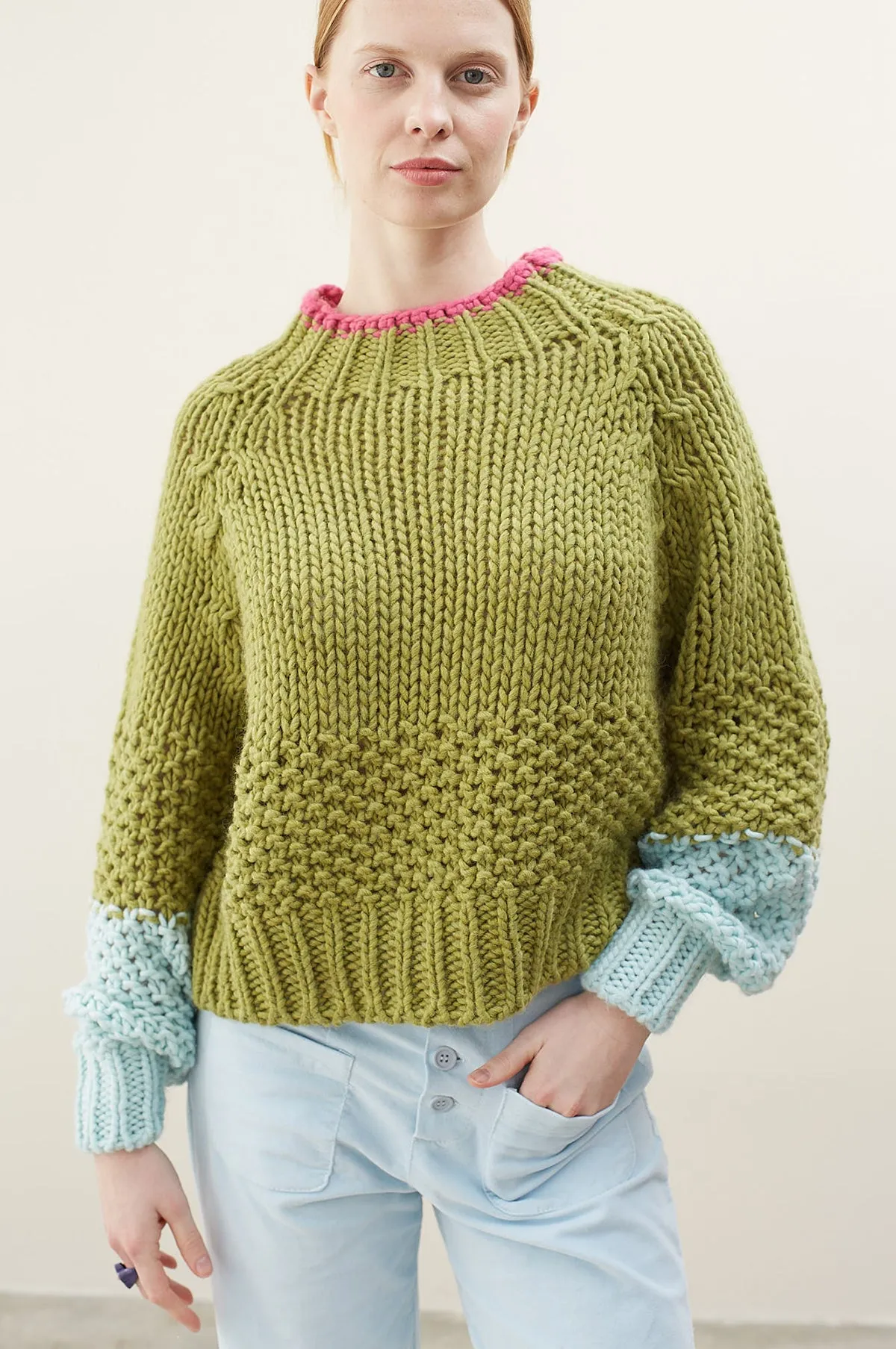 Tamborito Sweater Pistachio