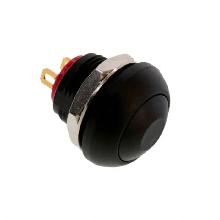 TE Connectivity PB7 Series Push Button Switch, On-(On), Panel Mount, SPST - NC, 50 V dc, 125V ac, IP68