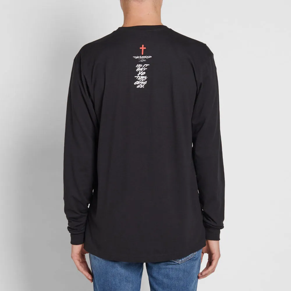 The Weeknd x Futura Long Sleeve Legend of the Fall TeeBlack