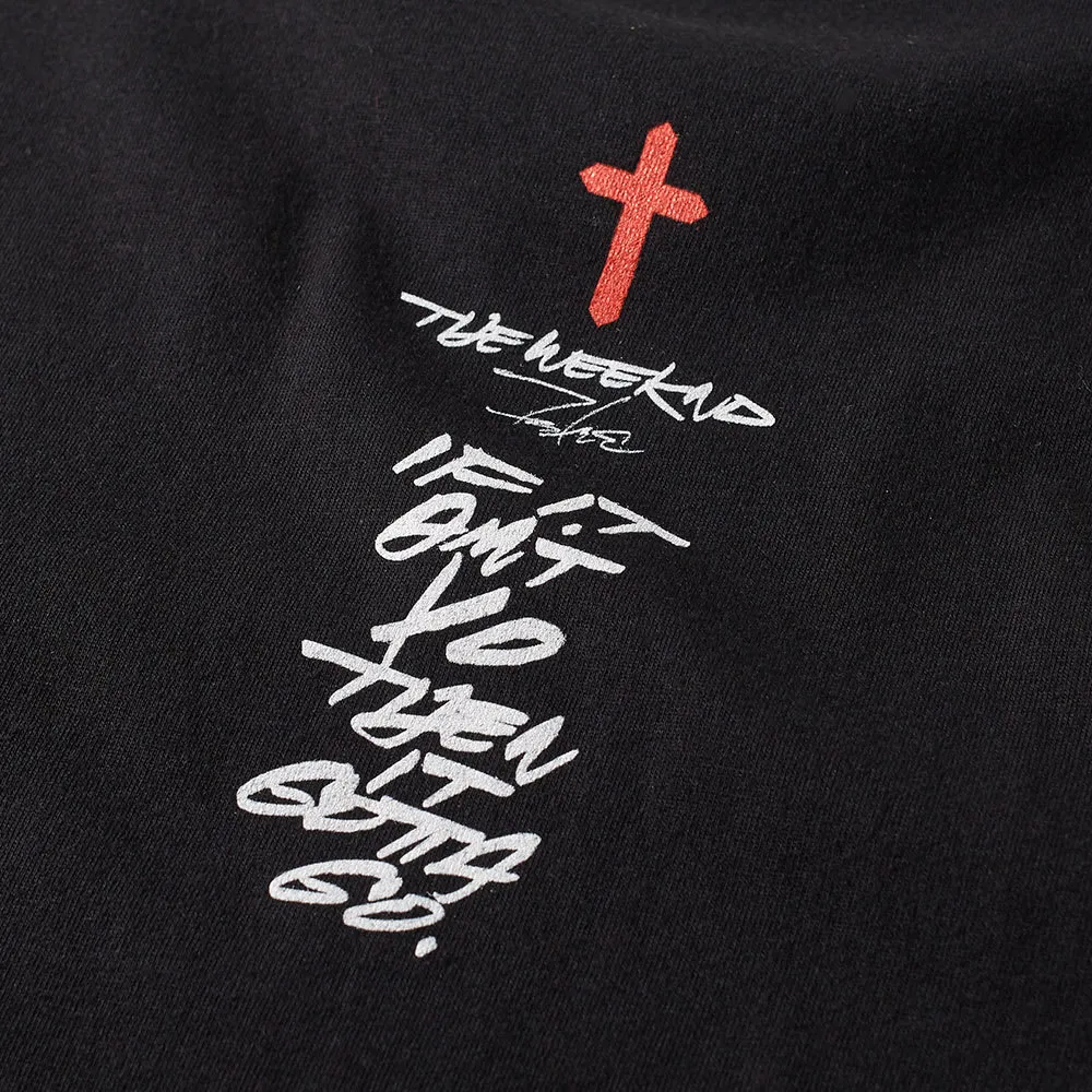 The Weeknd x Futura Long Sleeve Legend of the Fall TeeBlack