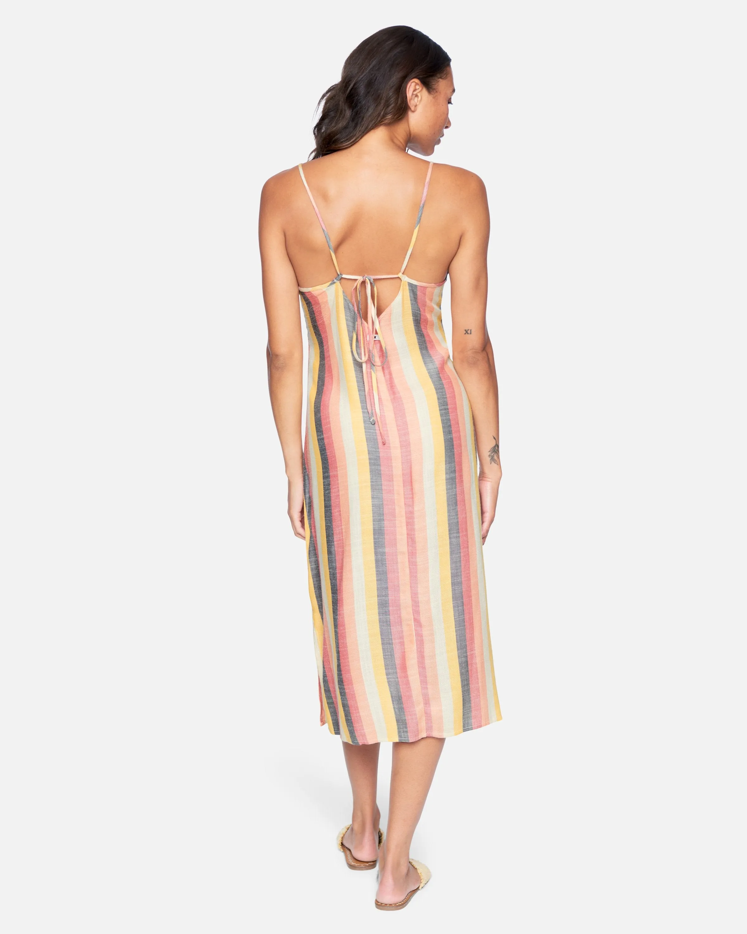 Tie Back Slip Dress