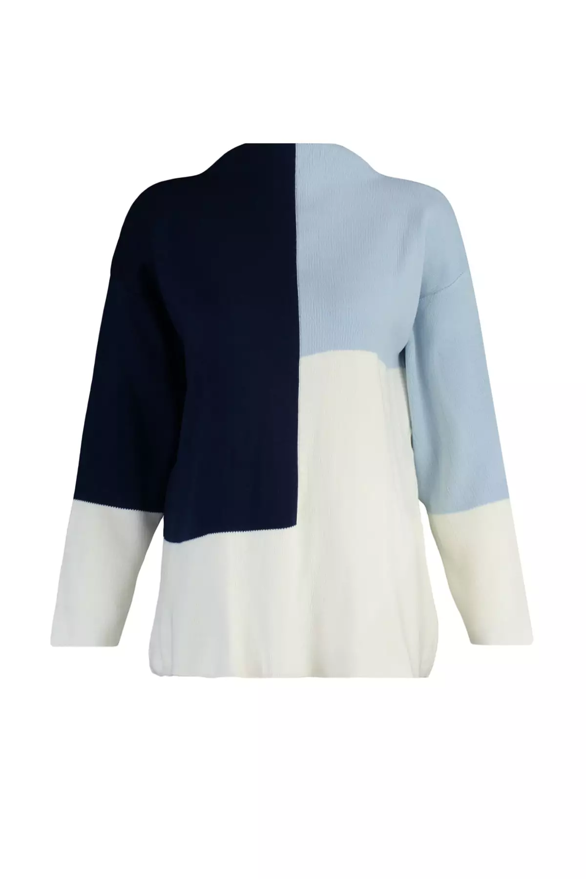 Trendyol Colour Block Knitted Sweater