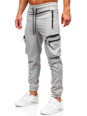 Uomo Joggers cargo Grigio Bolf HSS296