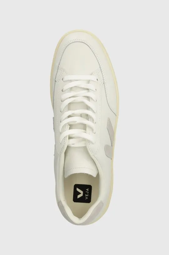 Veja leather sneakers V-12 white color XD0203484