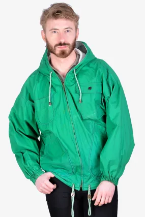 Vintage 1980's St Michael Hooded Jacket | Size L - Brick Vintage
