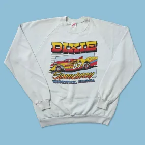 Vintage Dixie Speedway Racing Sweater Medium