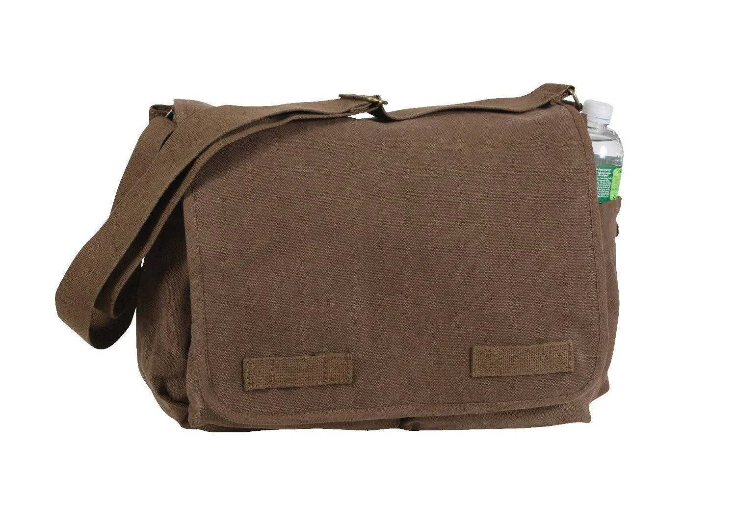 Vintage Washed Canvas Messenger Bag by Rothco