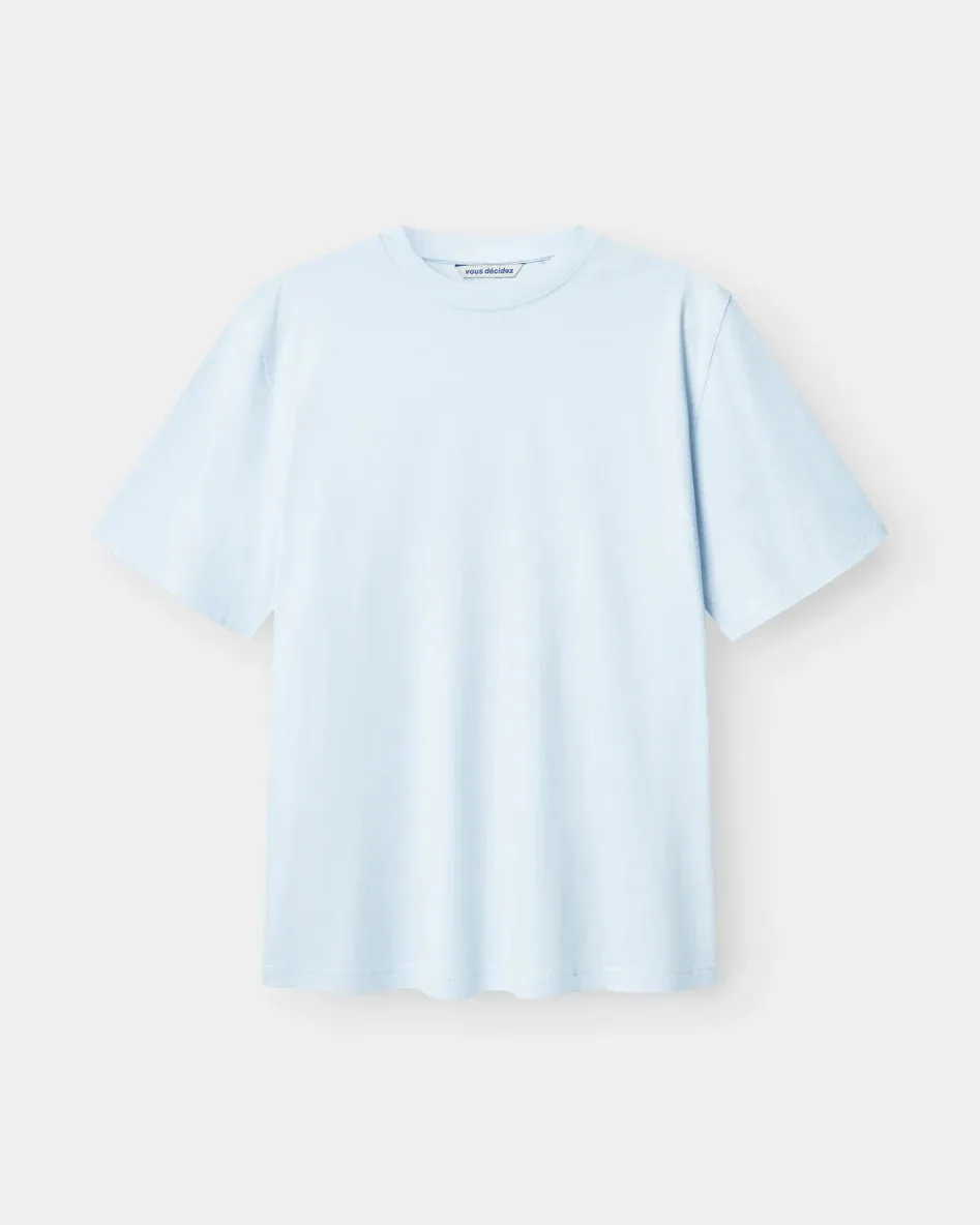 vous décidez PASS T-SHIRT Light Blue