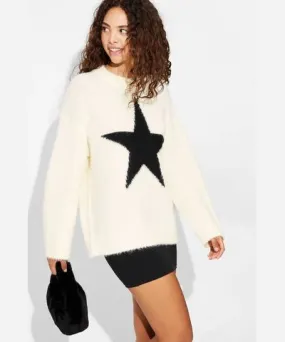 Wild Fable Women's Oversized Crewneck Pullover Sweater