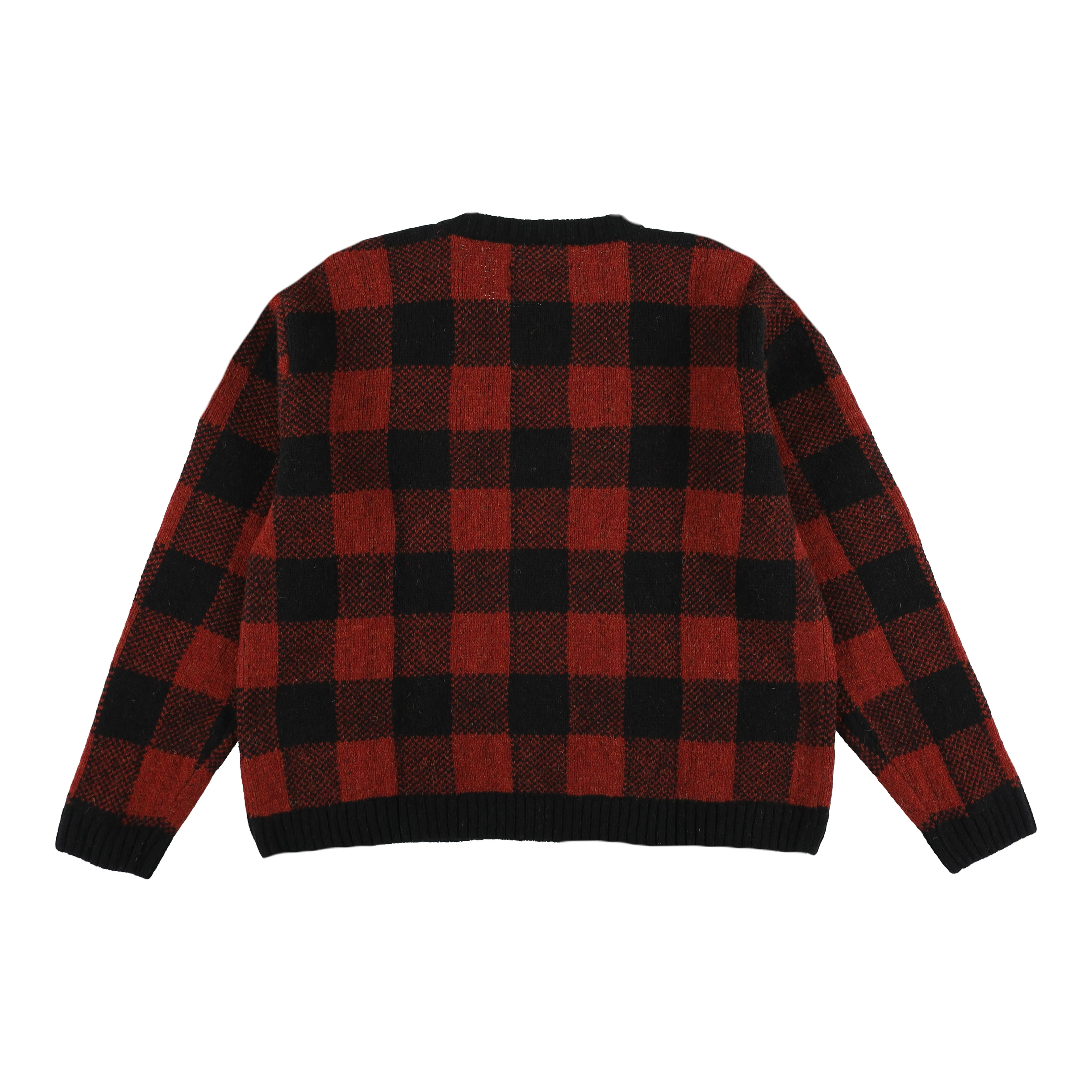 Women's Buffalo Check Sweater