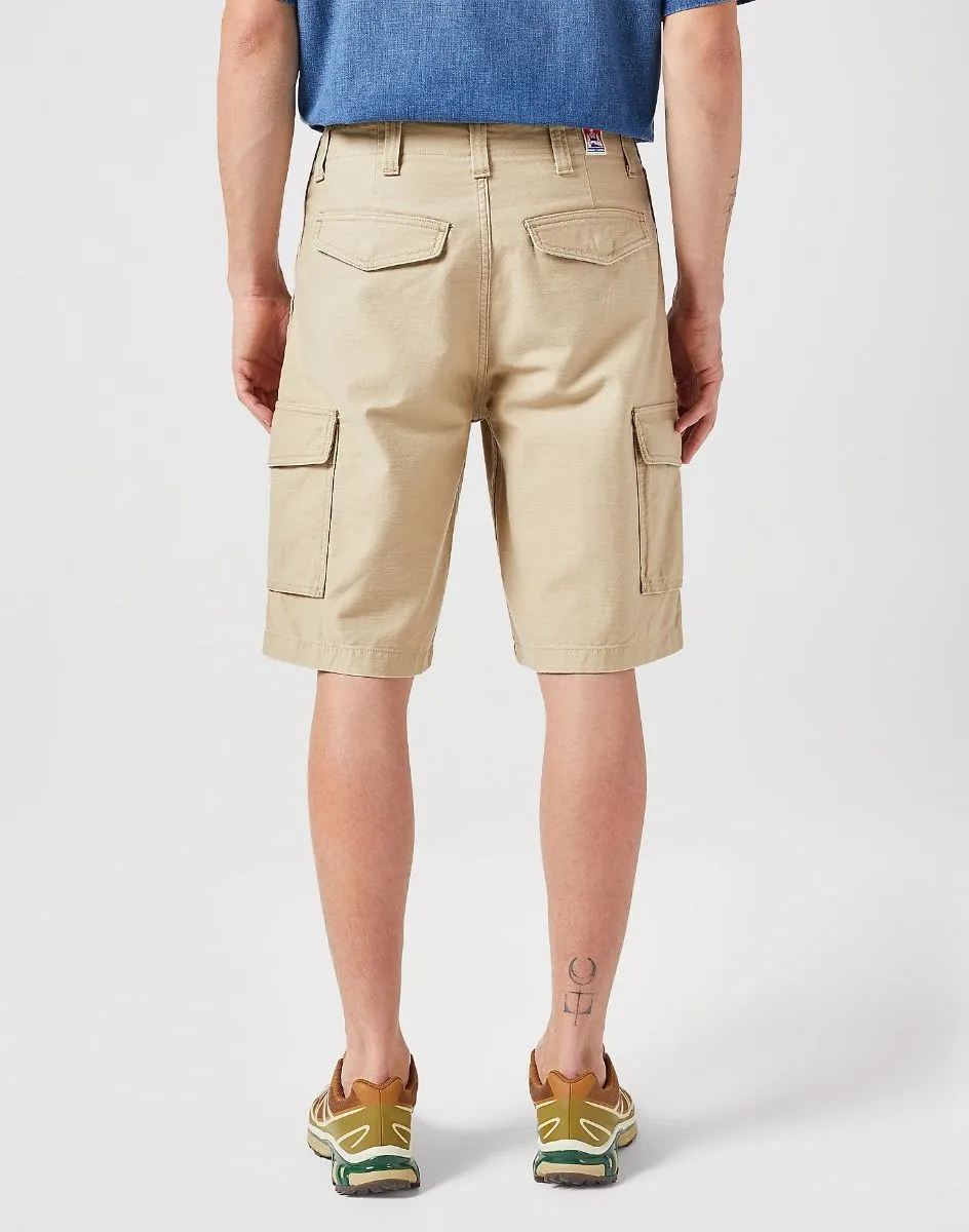 Wrangler Casey Cargo Shorts Saddle