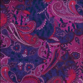 Wyoming Traders 34.5 X 34.5 Paisley Prints Silk Wild Rag 18122P