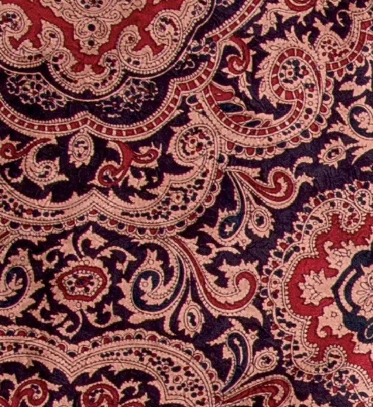 Wyoming Traders 34.5 X 34.5 Paisley Prints Silk Wild Rag 18122P