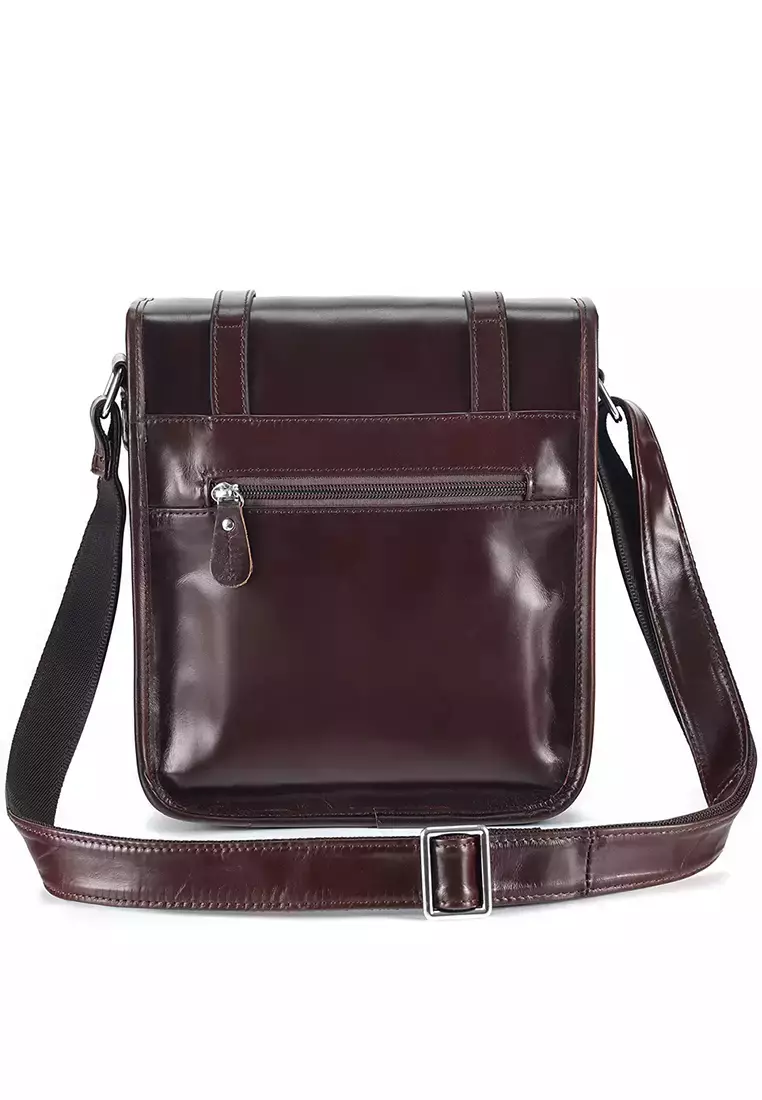 XAFITI Waxed Cowhide Messenger Bags