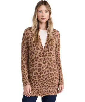 ZIMMERMANN Crush Printed Cardigan Leopard 3